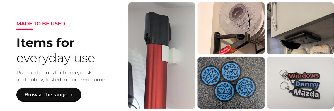 Items for everyday use