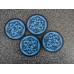 D20 Dice Coasters (Set of 4)